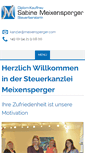 Mobile Screenshot of meixensperger.com